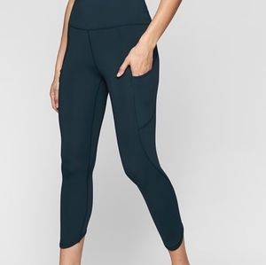 Athleta Capri Tights Teal